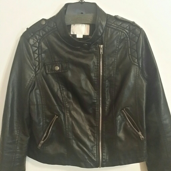 Xhilaration Jackets & Blazers - 💜Final price 💜Faux leather jacket